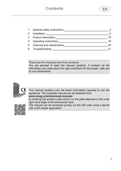 Smeg STL7322BL Manual