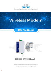 Ebyte E95-DTU User Manual