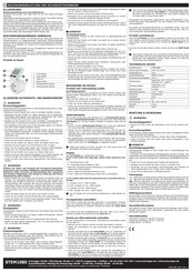 Schwaiger STEM1080 User Manual And Safety Instructions
