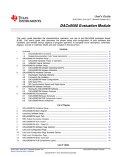 Texas Instruments DACx0508EVM User Manual