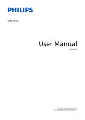 Philips 32PHS6050 User Manual