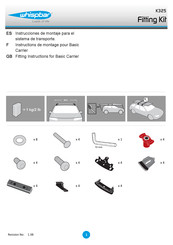 Whispbar K325 Fitting Instructions Manual