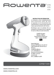 Rowenta X-CEL STEAM PLUS DR81 Series Manual