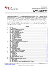 Texas Instruments bq77PL900EVM-001 User Manual