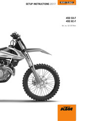 KTM 450 XC-F US 2017 Setup Instructions