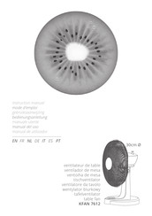 Kiwi KFAN 7612 Instruction Manual