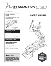 ICON IP FREEMOTION 530 User Manual