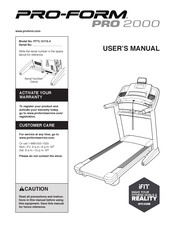 ICON Health & Fitness PFTL13113.4 User Manual