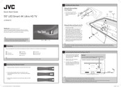 JVC LT-55K870 Quick Start Manual