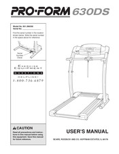 ProForm 831.299250 User Manual