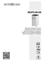 mundoclima MUPO-09-H9 Installation And Owner's Manual