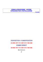 Inoxtrend COMBI DIRECT CU 120 Instruction For The Installation