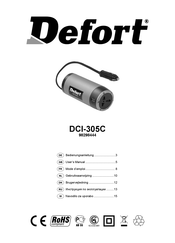 Defort DCI-305C User Manual