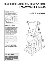 Gold's Gym GGSY79240 User Manual