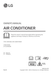 LG LP1025WSSM Owner's Manual