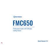 Teltonika FMC650 Quick Manual