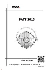 Robe PATT 2013 User Manual