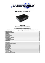 Laserworld ES-250G Manual