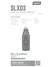 Shure SLX-D3 User Manual