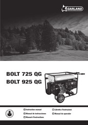 Garland BOLT 925 QG Instruction Manual