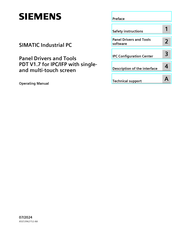 Siemens SIMATIC IPC Operating Manual