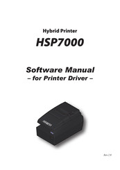 Star HSP7000 Driver Manual