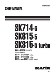 Komatsu 37BF00006 Series Shop Manual