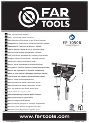 Far Tools EP 1050B Original Manual Translation