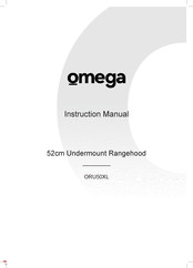 Omega ORU50XL Instruction Manual