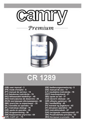 camry Premium CR 1289 User Manual