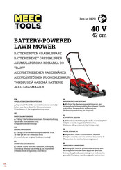 Meec tools 018253 Operating Instructions Manual