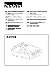 Makita ADP03 Manual