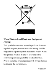 Promag TR515WM Installation Manual