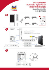 ViewSonic EP5542 Quick Start Manual