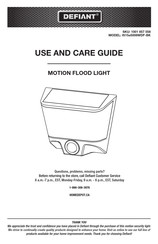 Defiant IS15a5008WDF-BK Use And Care Manual