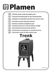 Plamen Trenk Installation And Operating Instructions Manual