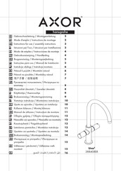 Hans Grohe AXOR Uno2 38840 Series Instructions For Use Manual