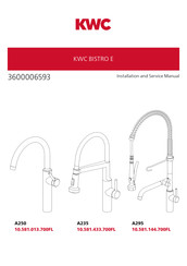 KWC 10.581.013.700FL Installation And Service Manual