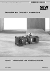 SEW-Eurodrive R57 Assembly And Operating Instructions Manual
