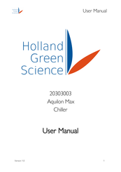 Holland Green Science Aquilon Max User Manual