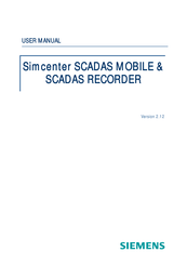 Siemens Simcenter SCADAS MOBILE User Manual