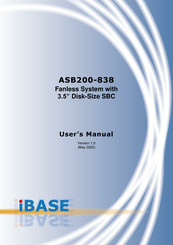 IBASE Technology ASB200-838-i3M User Manual