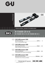 GU B-55600-20-4-6 Operating Instructions Manual