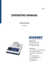 Wiggens WS-350B Operating Manual