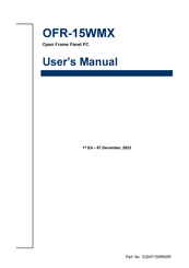 Avalue Technology OFR-15WMX User Manual