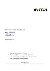 Avtech BioSafe Series User Manual