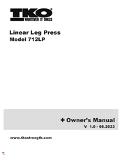 TKO 712LP Owner's Manual