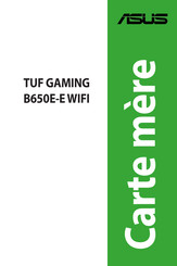 Asus ROG STRIX B650E-E GAMING WIFI Manual