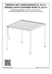 Mr. GARDENER CLASSIC 111 Installation And User Manual