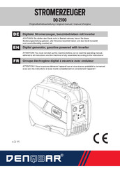 DENQBAR DQ-2100 Manual
